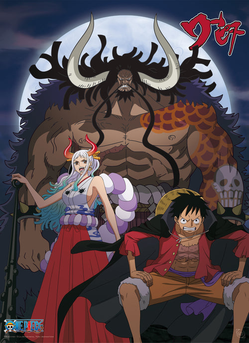 Abystyle Gbydco242 One Piece Luffy And Yamato Vs Kaido Poster 38x52cm | Yourdecoration.co.uk