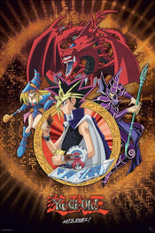 ABYstyle Yu-Gi-Oh! Yugi Slifer And Magician Poster 61x91,5cm | Yourdecoration.co.uk