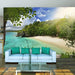 Wall Mural - Sunny Beach 100x70cm - Non-Woven Murals