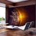 Wall Mural - Golden Earth 350x245cm - Non-Woven Murals