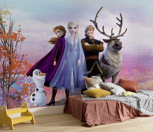 Wall Mural - Frozen Iconic 368x254cm - Paper Wallpaper