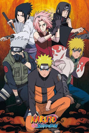 GBeye Naruto Shippuden group Poster 61x91.5cm | Yourdecoration.co.uk