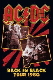 GBeye Ac/Dc Back In Black 80 Poster 61x91,5cm | Yourdecoration.co.uk