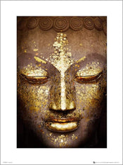 Art Print Buddha Gold 50x70cm