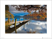 GBeye Derwent Jetty Art Print | Yourdecoration.co.uk