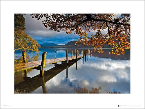 GBeye Derwent Jetty Art Print | Yourdecoration.co.uk