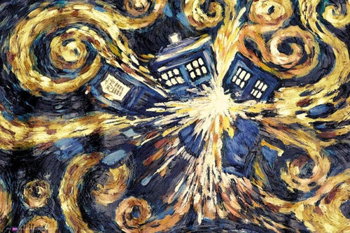 GBeye Doctor Who Exploding Tardis Poster 91,5x61cm | Yourdecoration.co.uk