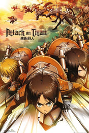 GBeye Attack on Titan Attack Poster 61x91,5cm | Yourdecoration.co.uk