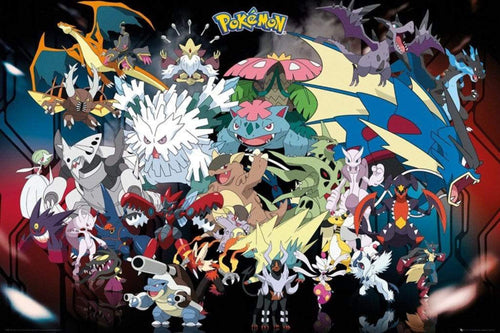 GBeye Pokemon Mega Poster 91,5x61cm | Yourdecoration.co.uk