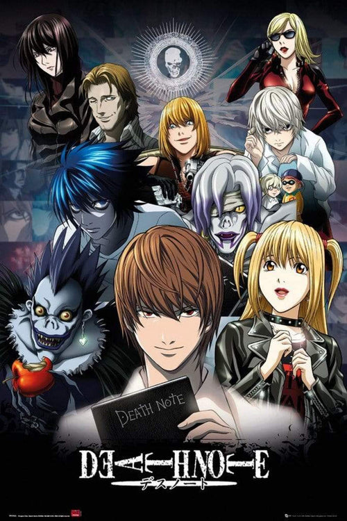 GBeye Death Note Collage Poster 61x91,5cm | Yourdecoration.co.uk