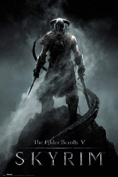 GBeye Skyrim Dragonborn Poster 61x91,5cm | Yourdecoration.co.uk