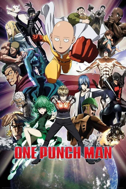 GBeye One Punch Man Group Poster 91,5x61cm | Yourdecoration.co.uk