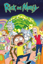 GBeye Rick and Morty Group Poster 61x91,5cm | Yourdecoration.co.uk