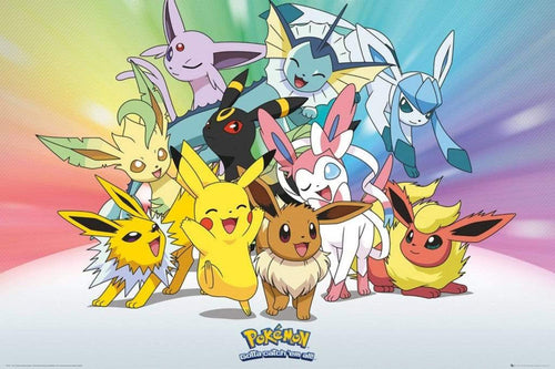 GBeye Pokemon Eevee Poster 61x91,5cm | Yourdecoration.co.uk