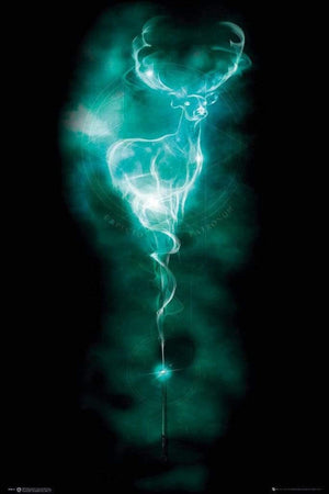 GBeye Harry Potter Patronus Stag Poster 61x91,5cm | Yourdecoration.co.uk