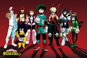 GBeye My Hero Academia Line Up Poster 91,5x61cm | Yourdecoration.co.uk