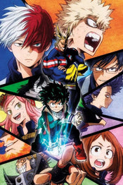 GBeye My Hero Academia Group Poster 61x91,5cm | Yourdecoration.co.uk