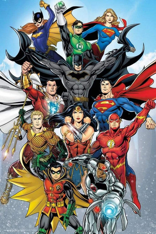 GBeye DC Comics Rebirth Poster 61x91,5cm | Yourdecoration.co.uk