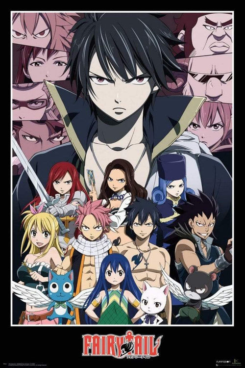 GBeye Fairy Tail Group Poster 61x91,5cm | Yourdecoration.co.uk