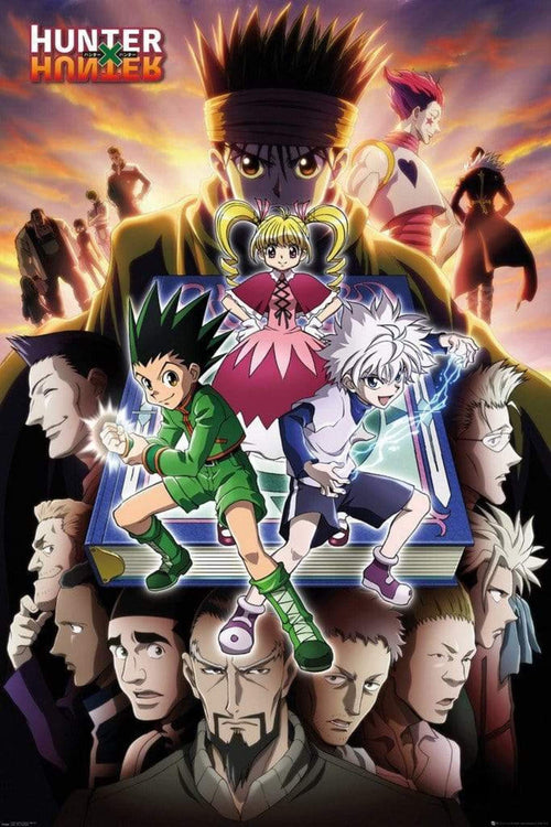 GBeye Hunter X Hunter Book Key Art Poster 61x91,5cm | Yourdecoration.co.uk