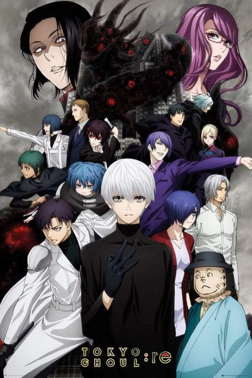 GBeye Tokyo Ghoul RE Key Art 3 Poster 61x91,5cm | Yourdecoration.co.uk