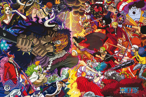 Gbeye Gbydco011 One Piece 1000 Logs Final Fight Poster 91,5X61cm | Yourdecoration.co.uk