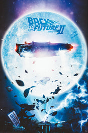 Gbeye Gbydco064 Back To The Future Flying Delorean Poster 61X91,5cm | Yourdecoration.co.uk