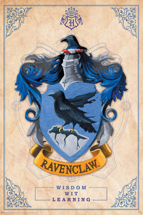 gbeye gbydco066 harry potter ravenclaw poster 61x91 5cm | Yourdecoration.co.uk