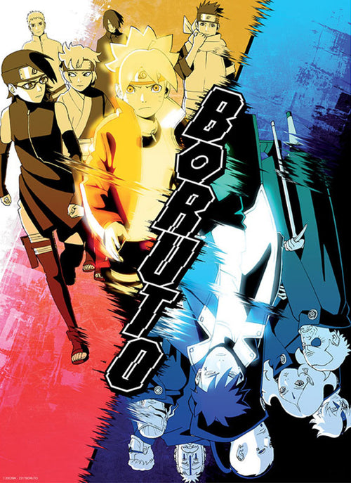 Gbeye GBYDCO076 Boruto Konoha Vs Kara Poster 61x 91-5cm | Yourdecoration.co.uk