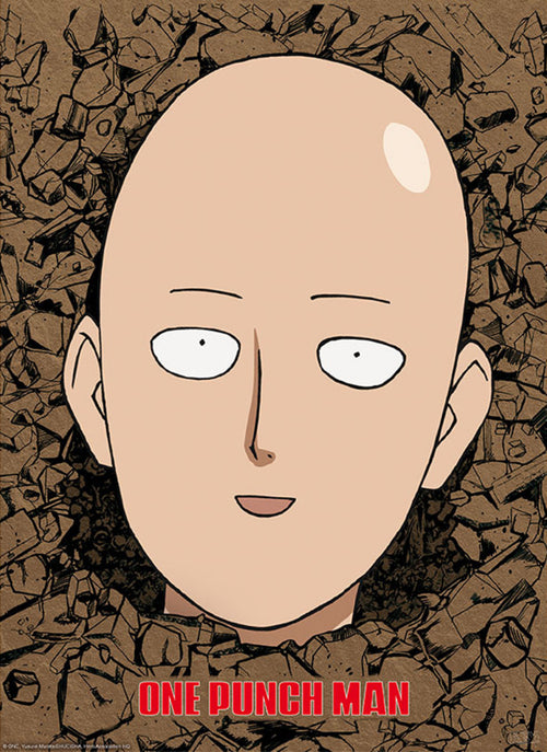 Gbeye GBYDCO120 One Punch Man Smile Poster 38x52cm | Yourdecoration.co.uk