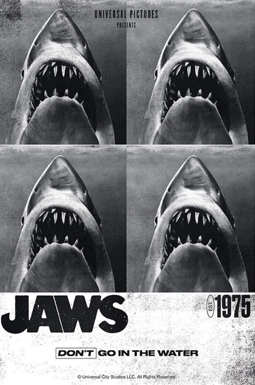 Gbeye GBYDCO134 Jaws 1975 Poster 61x 91-5cm | Yourdecoration.co.uk