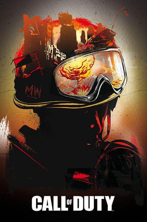 Gbeye GBYDCO142 Call Of Duty Graffiti Poster 61x 91-5cm | Yourdecoration.co.uk