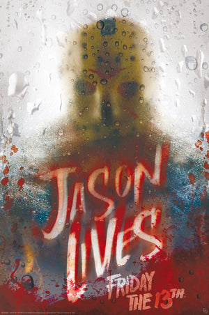 gbeye gbydco221 friday the 13th jason lives poster 61x91 5cm | Yourdecoration.co.uk