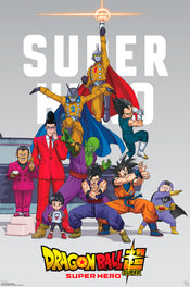 gbeye gbydco327 dragon ball hero group poster 61x91 5cm | Yourdecoration.co.uk