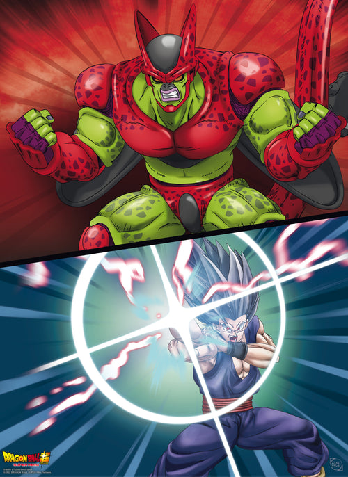 gbeye gbydco329 dragon ball hero gohan vs cell max poster 38x52cm | Yourdecoration.co.uk