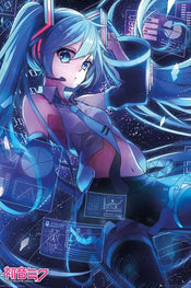 GBeye Hatsune Miku Screen Poster 61x91,5cm | Yourdecoration.co.uk