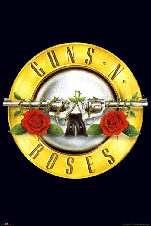 GBeye Guns N Roses Logo Poster 61x91,5cm | Yourdecoration.co.uk