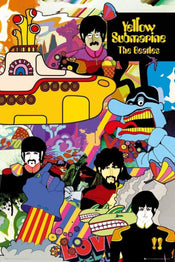 GBeye The Beatles Yellow Submarine Poster 61x91,5cm | Yourdecoration.co.uk