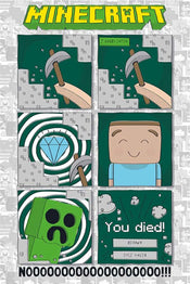 GBeye Minecraft One Last Diamond Poster 61x91,5cm | Yourdecoration.co.uk