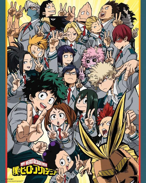 GBeye My Hero Academia School Compilation Poster 40x50cm | Yourdecoration.co.uk