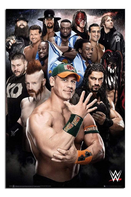 GBeye WWE Superstars 2016 Poster 61x91,5cm | Yourdecoration.co.uk