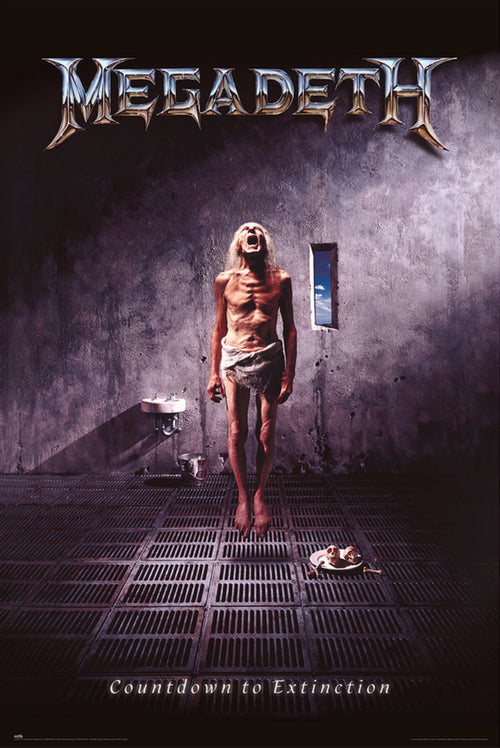 grupo erik GPE5707 megadeth countdown to extinction poster 61x91,5cm | Yourdecoration.co.uk