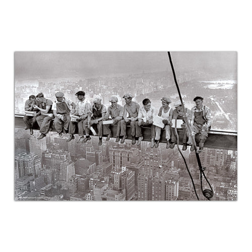 Grupo Erik GPE4361 New York Workers Poster 91,5X61cm | Yourdecoration.co.uk