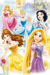 Grupo Erik GPE4803 Disney Princess Group Poster 61X91,5cm | Yourdecoration.co.uk