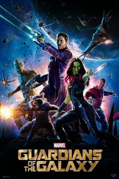 Grupo Erik GPE4842 Marvel Guardians Of The Galaxy Official Poster 61X91,5cm | Yourdecoration.co.uk