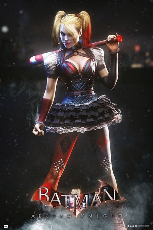 Grupo Erik GPE4917 Dc Comics Batman Arkham Knight Harley Quinn Poster 61X91,5cm | Yourdecoration.co.uk