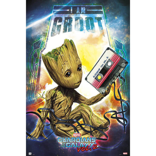 Grupo Erik GPE5150 Marvel Guardians Of The Galaxy Vol 2 Groot Poster 61X91,5cm | Yourdecoration.co.uk