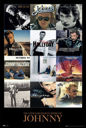 Grupo Erik GPE5234 Johnny Hallyday Covers Poster 61X91,5cm | Yourdecoration.co.uk