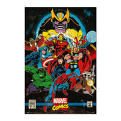 Grupo Erik GPE5264 Marvel Comics Infinity Retro Poster 61X91,5cm | Yourdecoration.co.uk