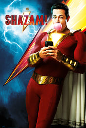 Grupo Erik GPE5308 Dc Comics Shazam One Sheet Poster 61X91,5cm | Yourdecoration.co.uk